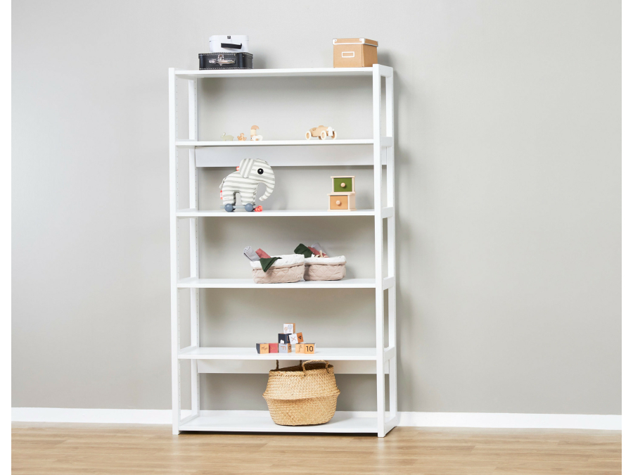 Hoppekids Storey boekenkast - 6 legplanken - 80 cm - Afbeelding 4