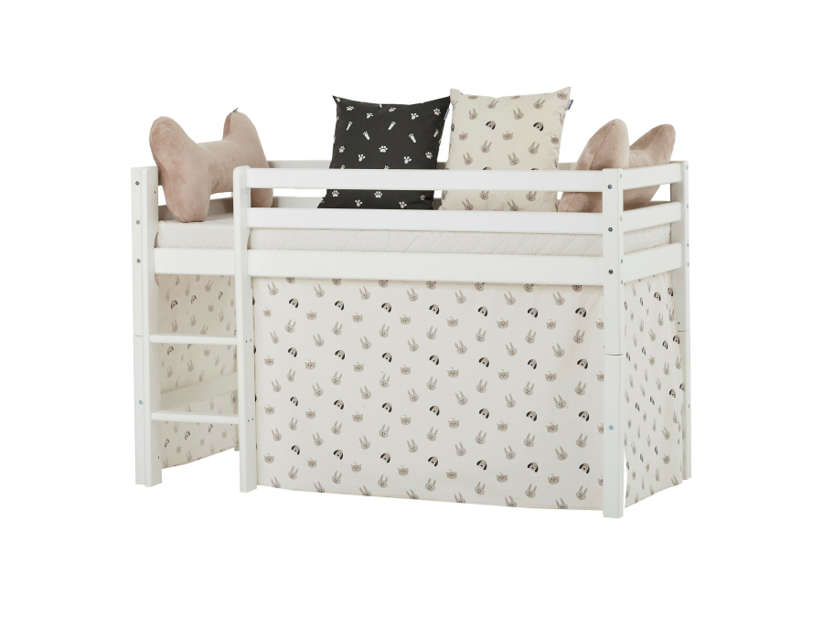 Hoppekids Pets gordijn - halfhoog en stapelbed 70x160 - Afbeelding 6