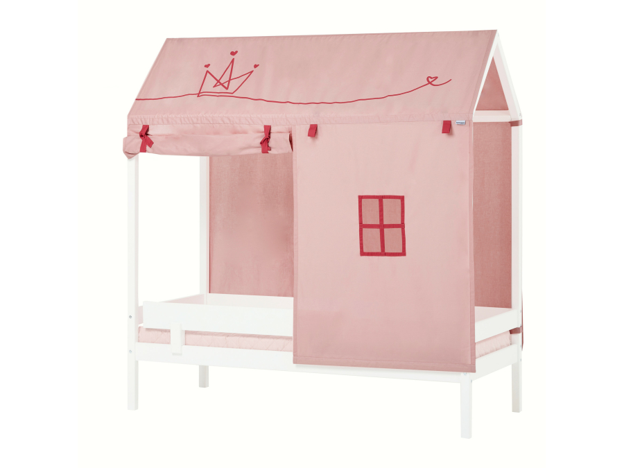 Hoppekids Princess textiel - huisbed 70x160