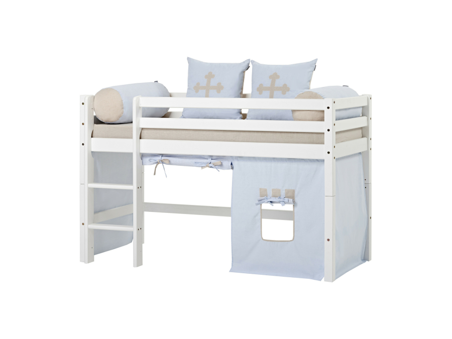 Hoppekids Fairytale Knight gordijn - halfhoog en stapelbed 70x160 - Afbeelding 4