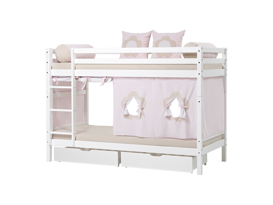 Hoppekids Fairytale Flower gordijn - halfhoog en stapelbed 90x200 - Afbeelding 6