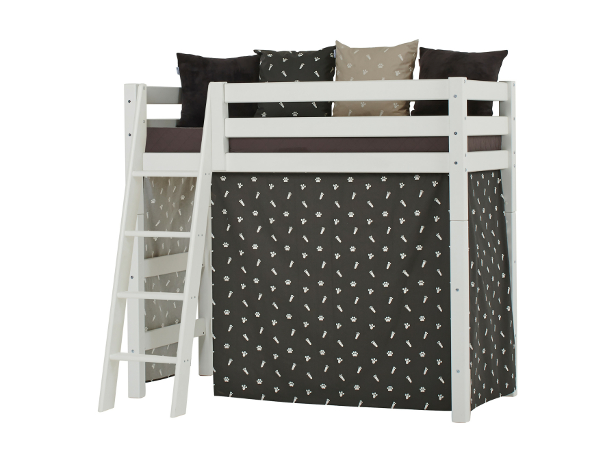 Hoppekids Pets gordijn - verhoogde halfhoogslaper 70x160 - Afbeelding 3