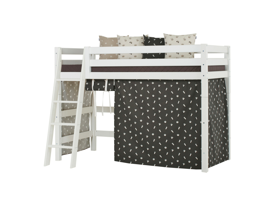 Hoppekids Pets gordijn - verhoogde halfhoogslaper 90x200 - Afbeelding 5