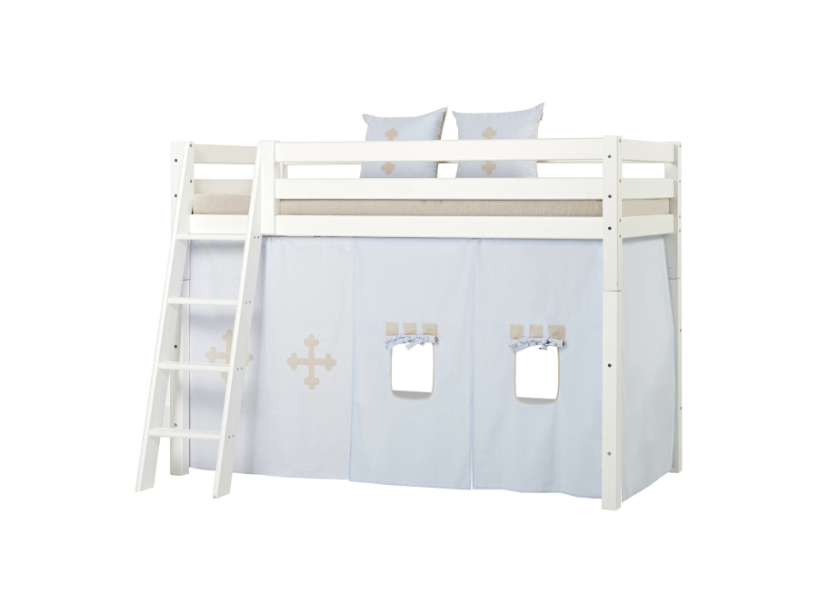 Hoppekids Fairytale Knight gordijn - verhoogde halfhoogslaper 90x200 - Afbeelding 4