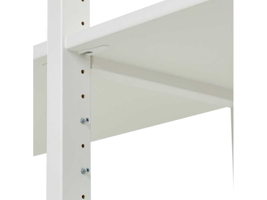 Hoppekids Storey bed 90x200 met boekenkast - 8 legplanken - Afbeelding 6