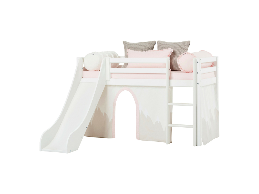 Hoppekids Winter Wonderland gordijn - halfhoog en stapelbed 70x160 - Afbeelding 5