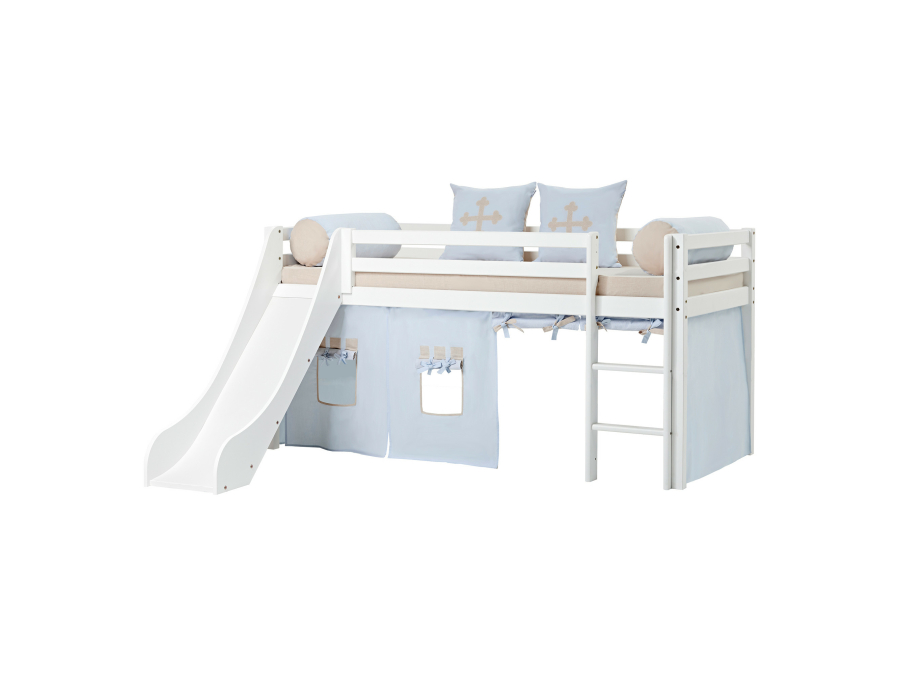 Hoppekids Fairytale Knight gordijn - halfhoog en stapelbed 90x200 - Afbeelding 6