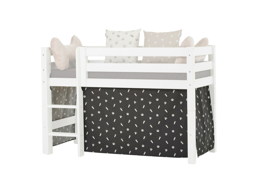 Hoppekids Pets gordijn - halfhoog en stapelbed 70x160