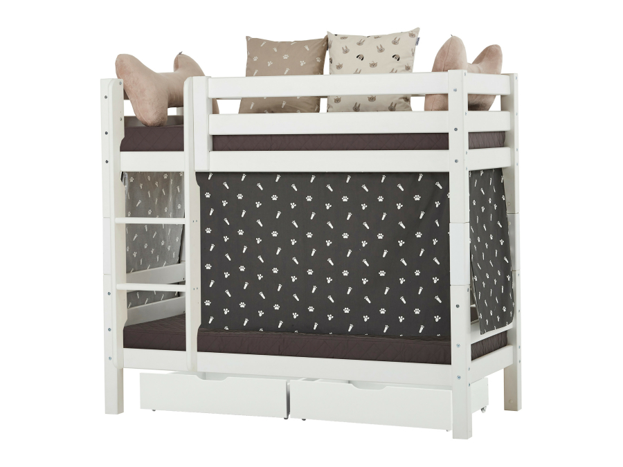 Hoppekids Pets gordijn - halfhoog en stapelbed 70x160 - Afbeelding 4