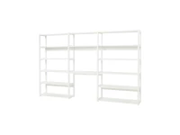 Hoppekids Storey boekenkast met bureau - 14 legplanken - 80 cm