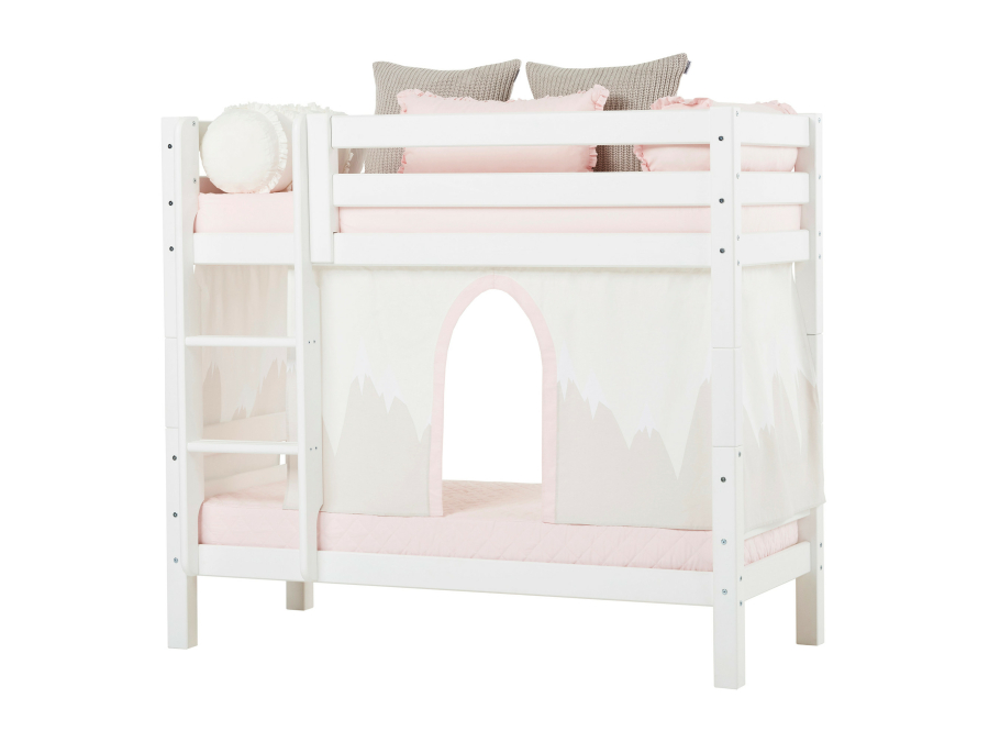 Hoppekids Winter Wonderland gordijn - halfhoog en stapelbed 70x160 - Afbeelding 6