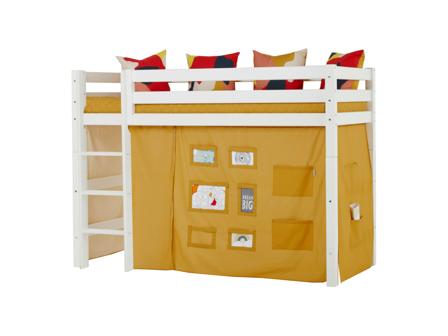 Hoppekids Creator gordijn - verhoogde halfhoogslaper 90x200 - Afbeelding 6