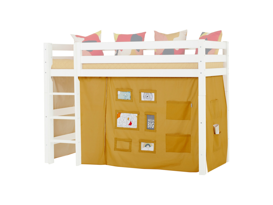 Hoppekids Creator gordijn - verhoogde halfhoogslaper 90x200 - Afbeelding 2