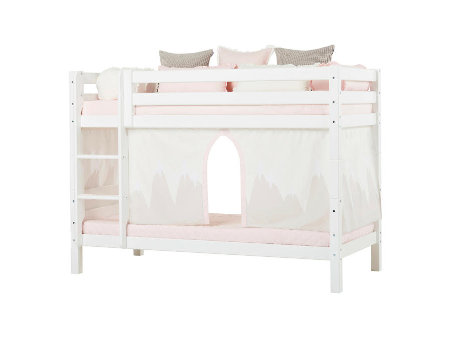 Hoppekids Winter Wonderland gordijn - halfhoog en stapelbed 90x200 - Afbeelding 6