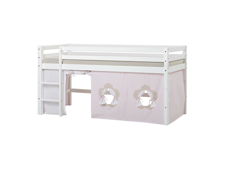 Hoppekids Fairytale Flower gordijn - halfhoog en stapelbed 90x200 - Afbeelding 2