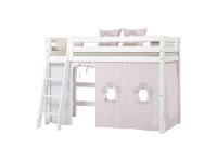 Hoppekids Fairytale Flower gordijn - verhoogde halfhoogslaper 90x200 - Afbeelding 6