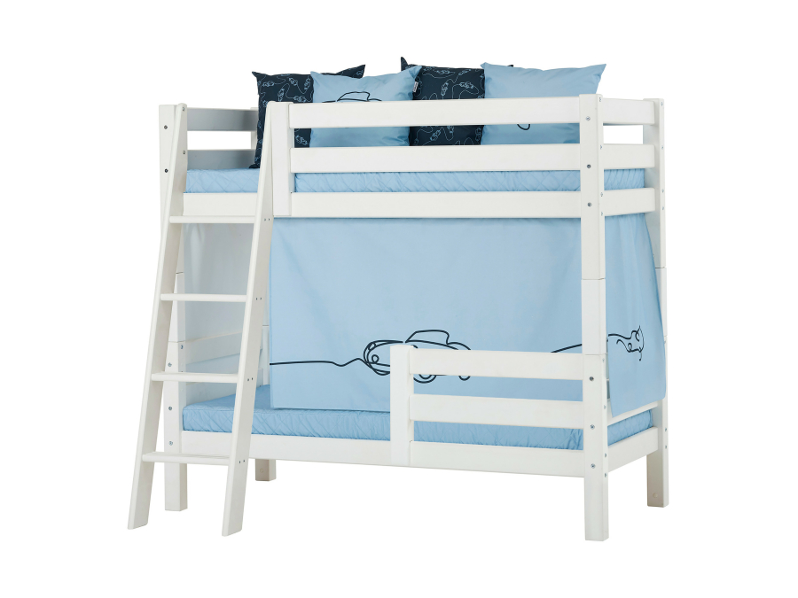 Hoppekids Cars gordijn - halfhoog en stapelbed 70x160 - Afbeelding 5