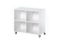 Hoppekids boekenkast op wielen - 70 cm