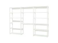 Hoppekids Storey boekenkast met bureau - 12 legplanken - 80 cm