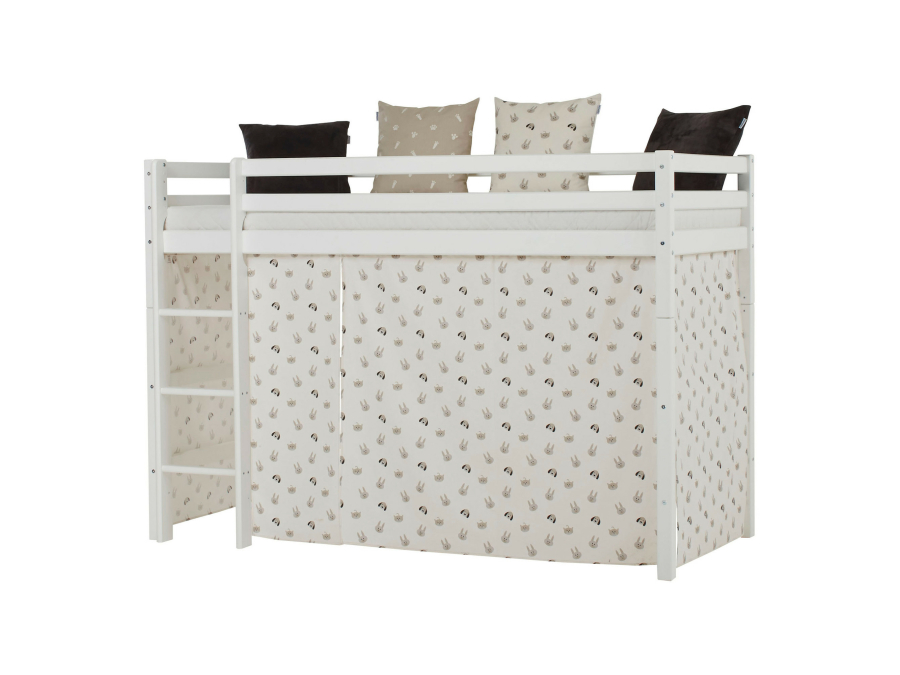 Hoppekids Pets gordijn - verhoogde halfhoogslaper 90x200 - Afbeelding 3