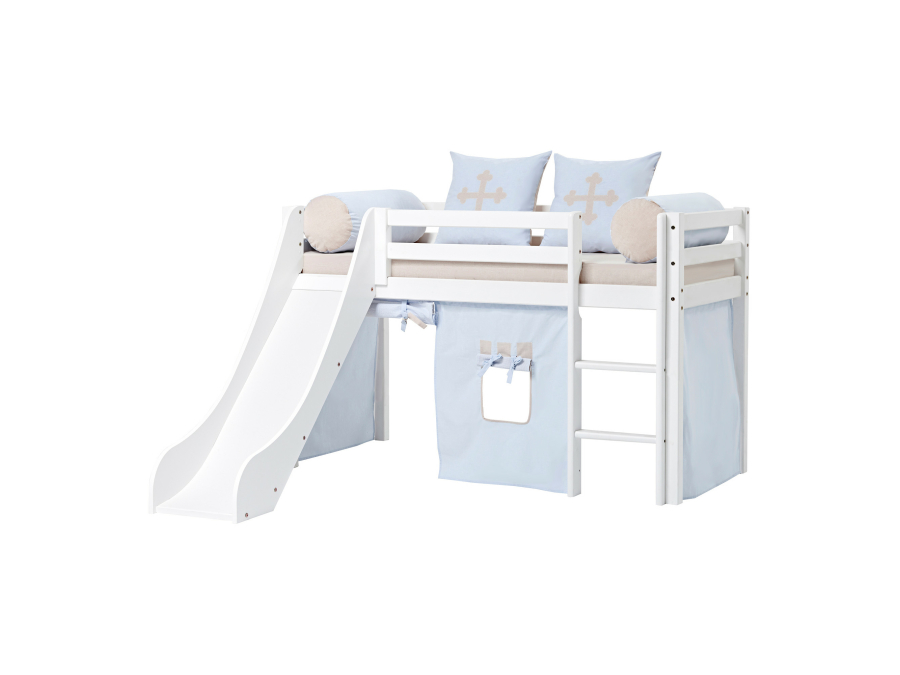 Hoppekids Fairytale Knight gordijn - halfhoog en stapelbed 70x160 - Afbeelding 5
