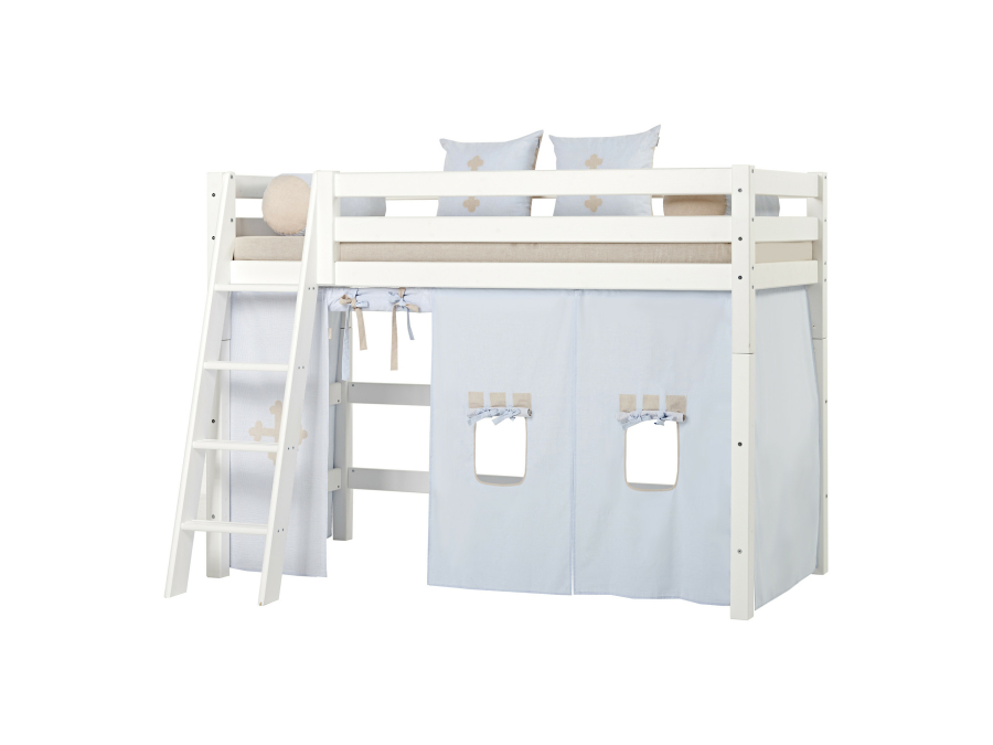 Hoppekids Fairytale Knight gordijn - verhoogde halfhoogslaper 90x200 - Afbeelding 5