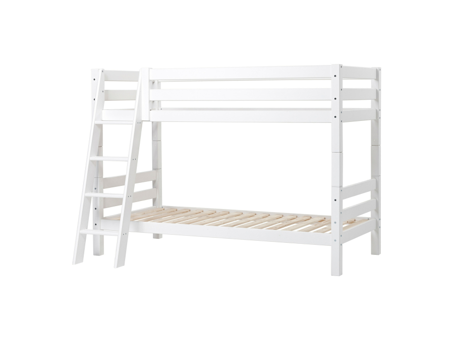 Hoppekids ECO Luxury stapelbed 90x200 - schuine ladder
