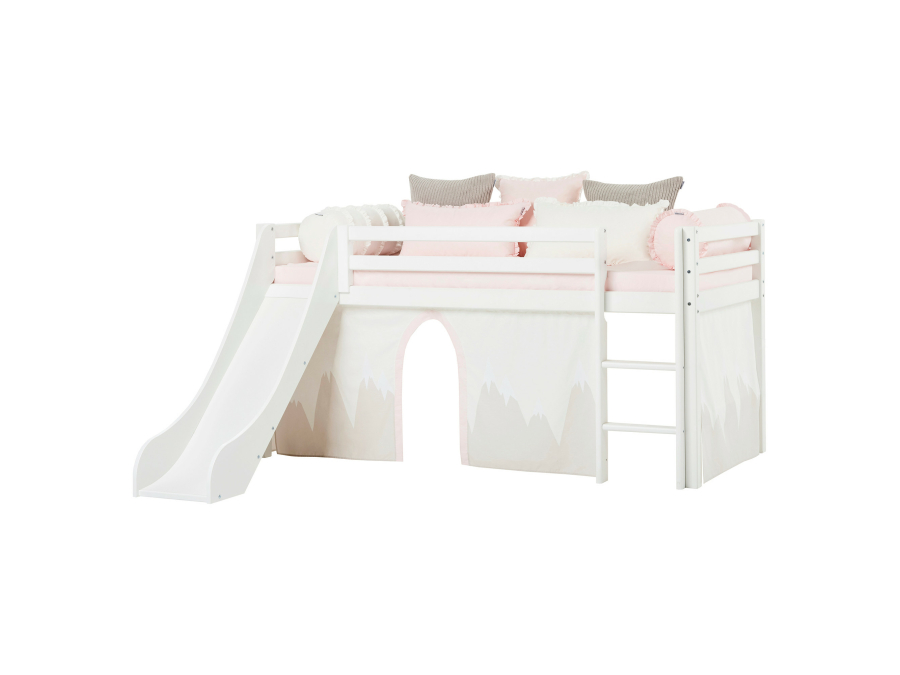 Hoppekids Winter Wonderland gordijn - halfhoog en stapelbed 90x200 - Afbeelding 5