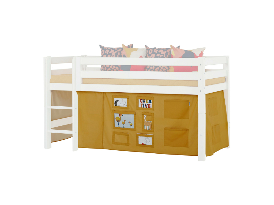 Hoppekids Creator gordijn - halfhoog en stapelbed 90x200 - Afbeelding 2