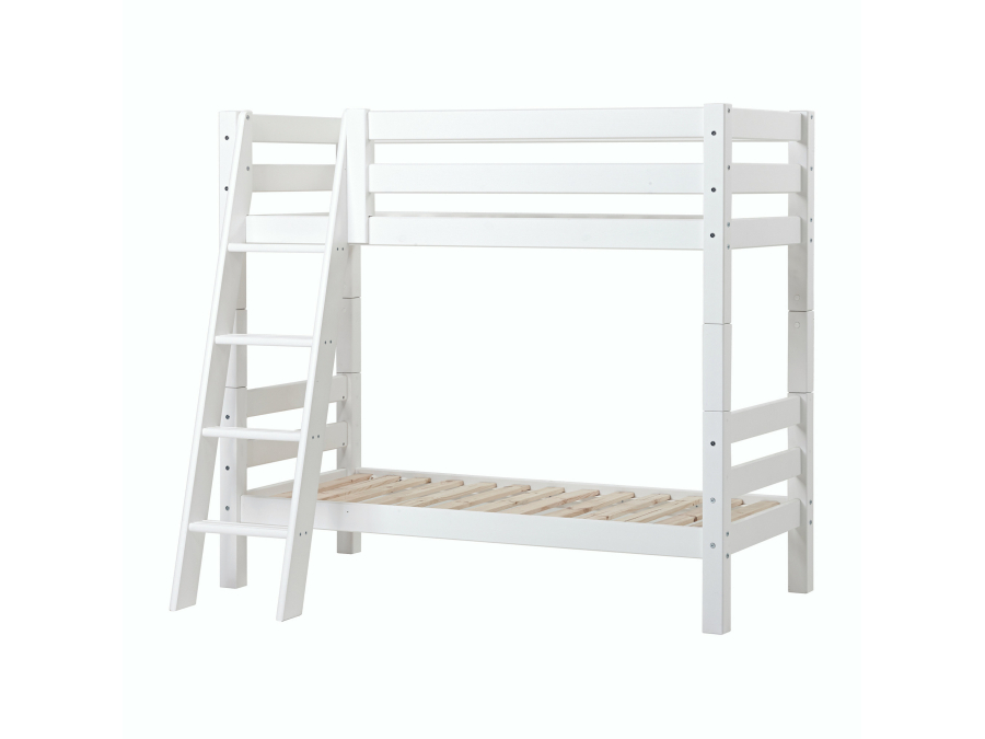 Hoppekids ECO Luxury stapelbed 70x160 - schuine ladder