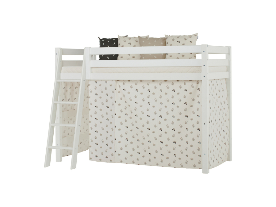 Hoppekids Pets gordijn - verhoogde halfhoogslaper 90x200 - Afbeelding 5