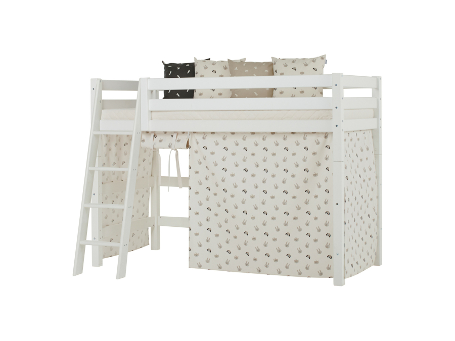Hoppekids Pets gordijn - verhoogde halfhoogslaper 90x200 - Afbeelding 4