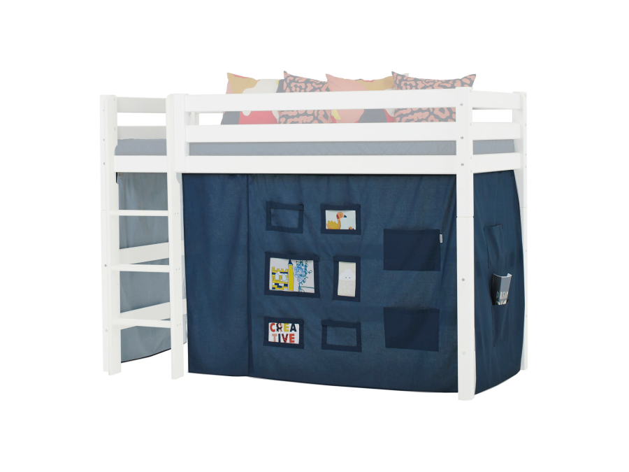 Hoppekids Creator gordijn - verhoogde halfhoogslaper 90x200 - Afbeelding 2