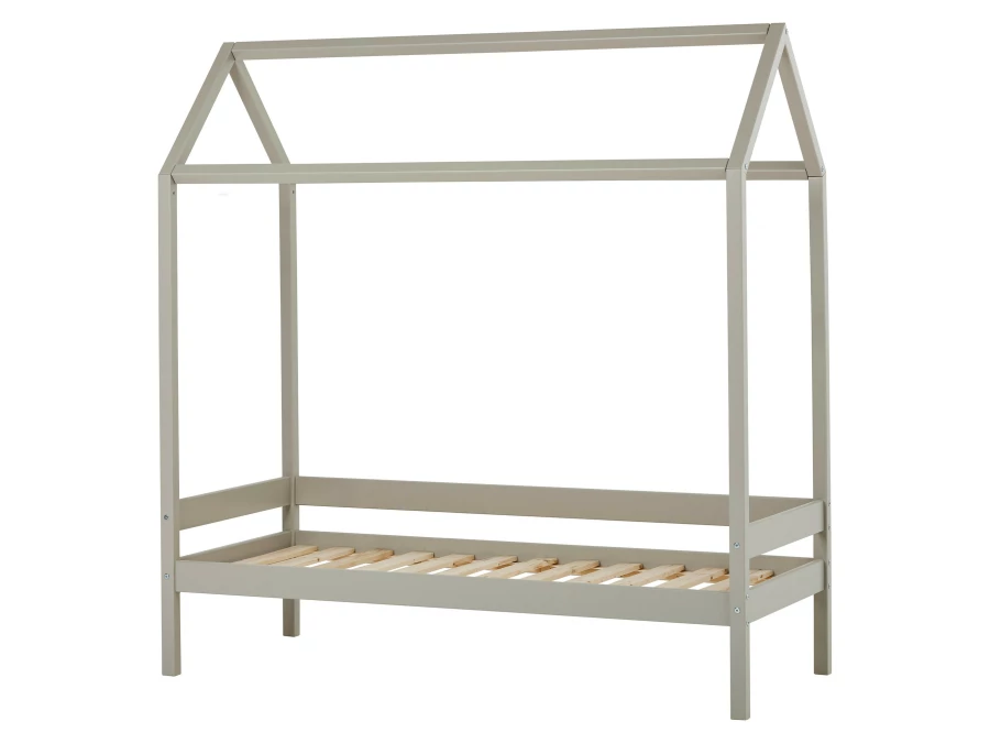Hoppekids ECO Comfort huisbed 70x160 - Dove Grey
