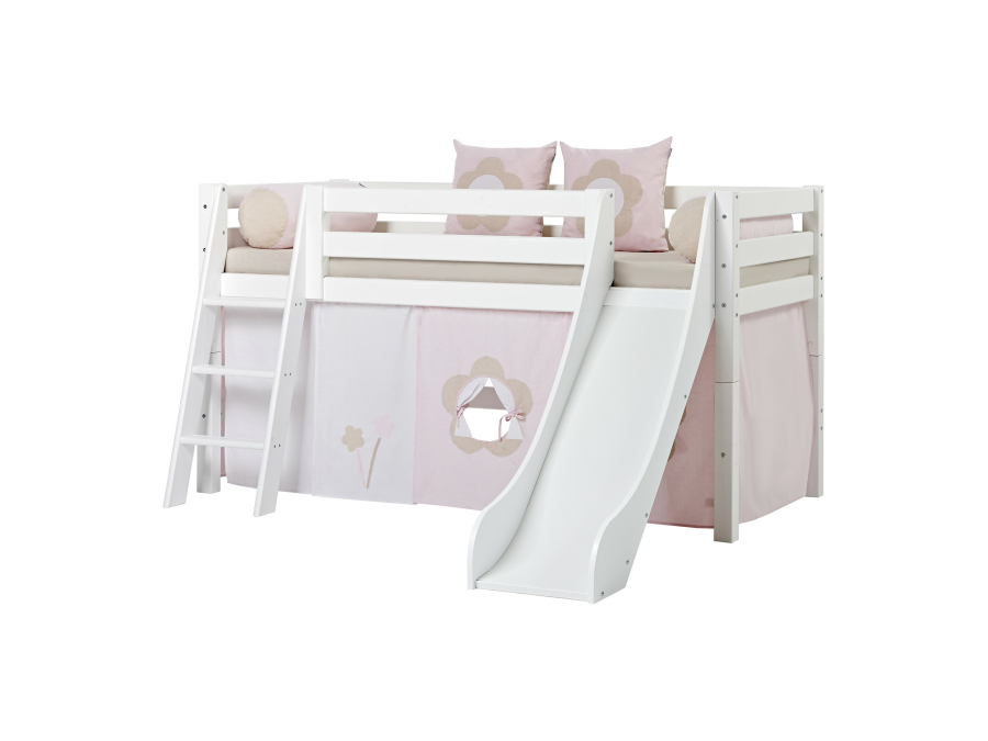 Hoppekids Fairytale Flower gordijn - halfhoog en stapelbed 90x200 - Afbeelding 5