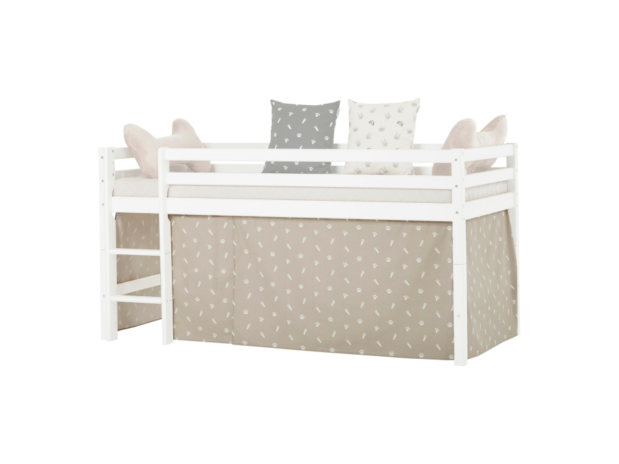 Hoppekids Pets gordijn - halfhoog en stapelbed 90x200 - Afbeelding 2