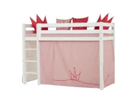 Hoppekids PRINCESS Gordijn - verhoogde halfhoogslaper 90x200 - Afbeelding 6