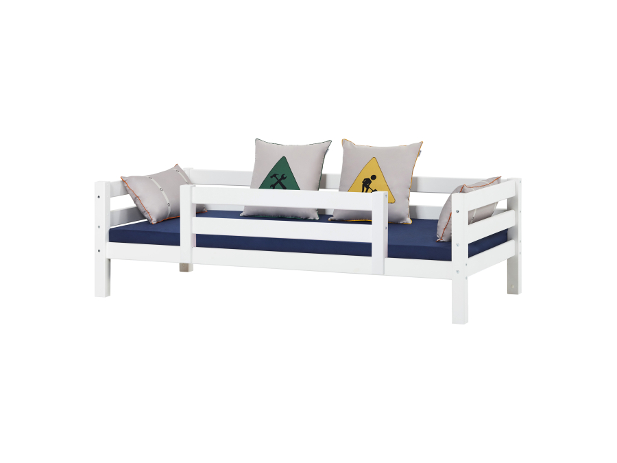 Hoppekids ECO Luxury bedbank met 1/2 uitvalbeschermer 90x200 - luxe bodem - Afbeelding 3