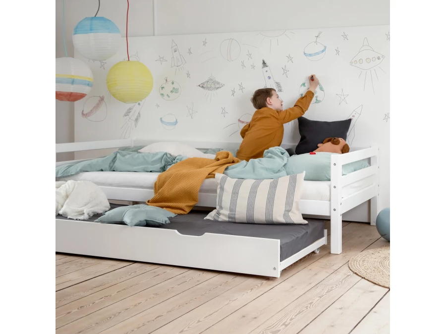 Hoppekids ECO Dream bedbank 90x200 - wit - Afbeelding 7