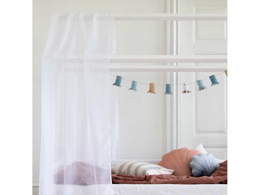 Hoppekids Mermaid textiel - huisbed 70x160 - Afbeelding 4
