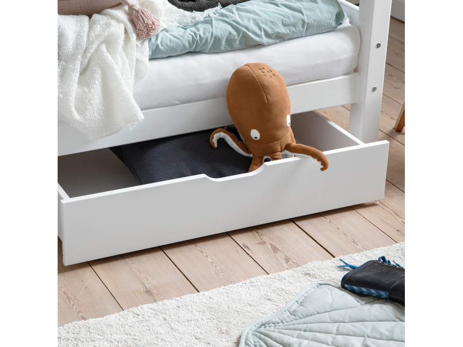 Hoppekids ladeset voor 90x200 bed - Wit - Afbeelding 4