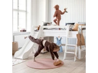 Hoppekids ECO Luxury halfhoogslaper met glijbaan 90x200 - schuine ladder - Afbeelding 5