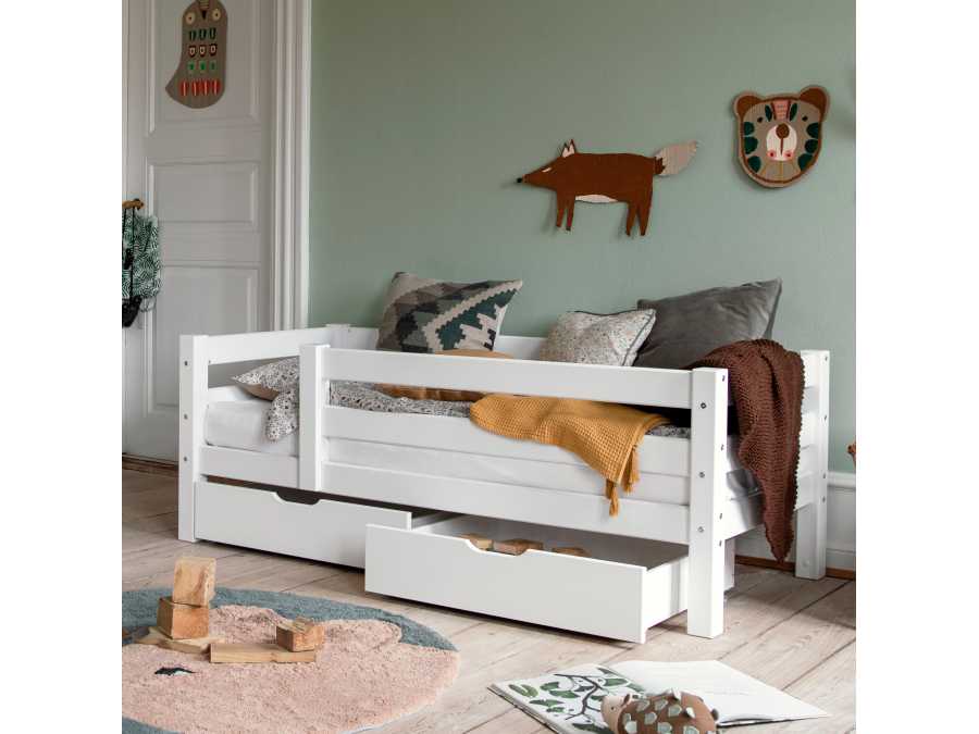Hoppekids ECO Comfort / Dream ladeset voor 70x160 - Wit - Afbeelding 2