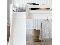 Hoppekids ECO Luxury halfhoogslaper met glijbaan 90x200 - schuine ladder - Afbeelding 7