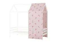 Hoppekids Ole Lukoie gordijn - huisbed 90x200 , Rood - Afbeelding 5
