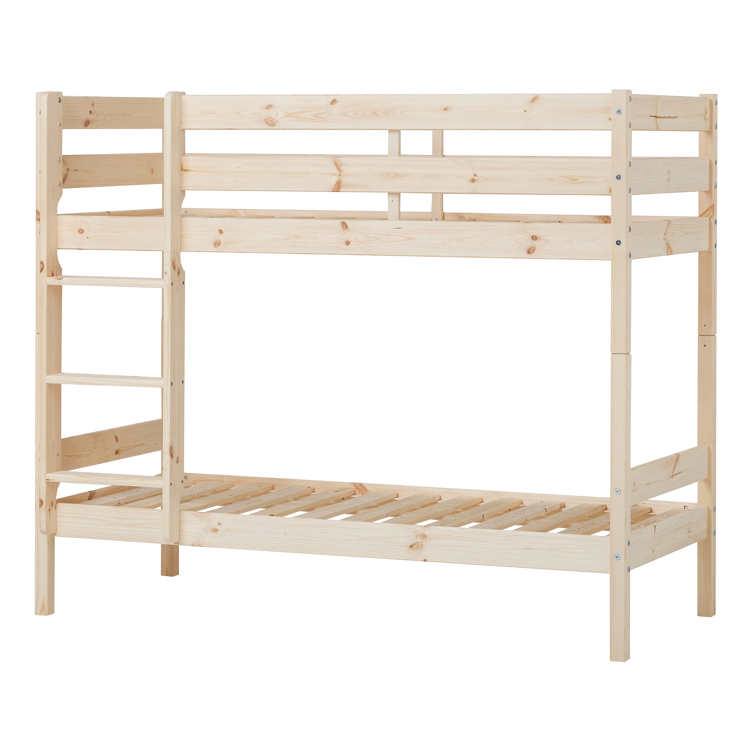 Hoppekids ECO Comfort stapelbed 70x160 - Naturel
