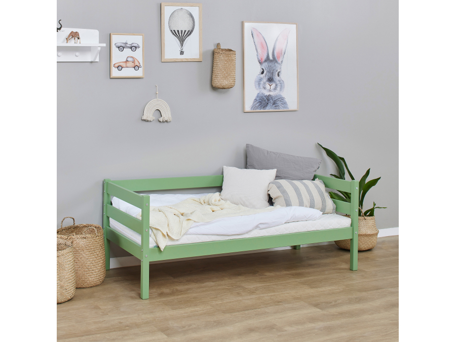 Hoppekids ECO Comfort juniorbed 70x160 - Pale Green - Afbeelding 3