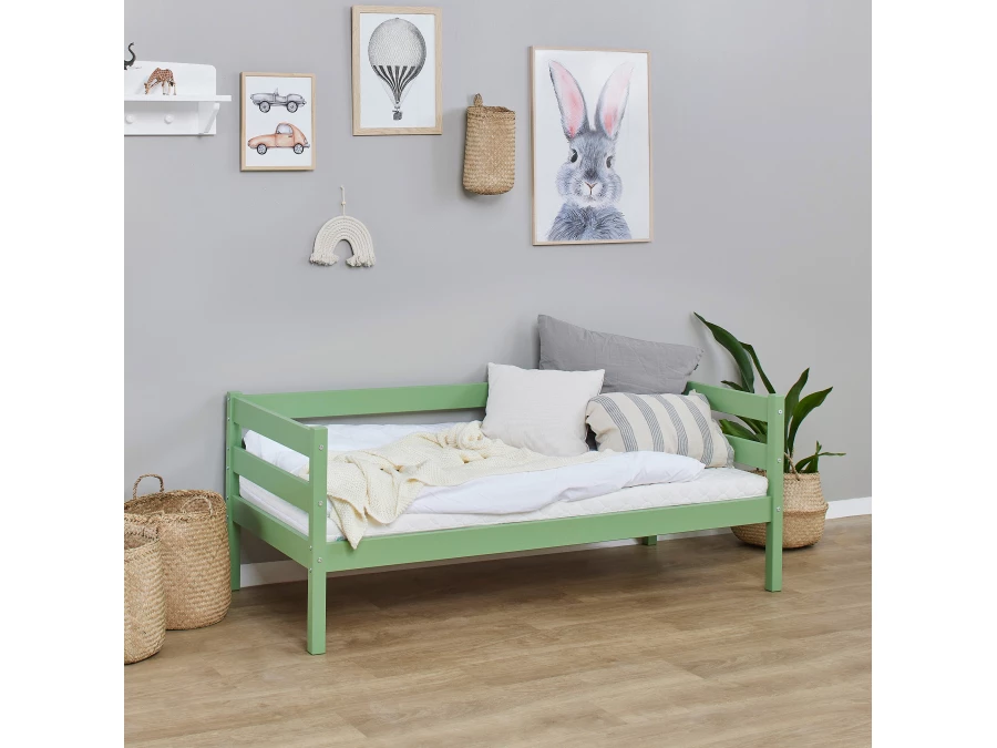Hoppekids ECO Comfort juniorbed 70x160 - Pale Green - Afbeelding 3