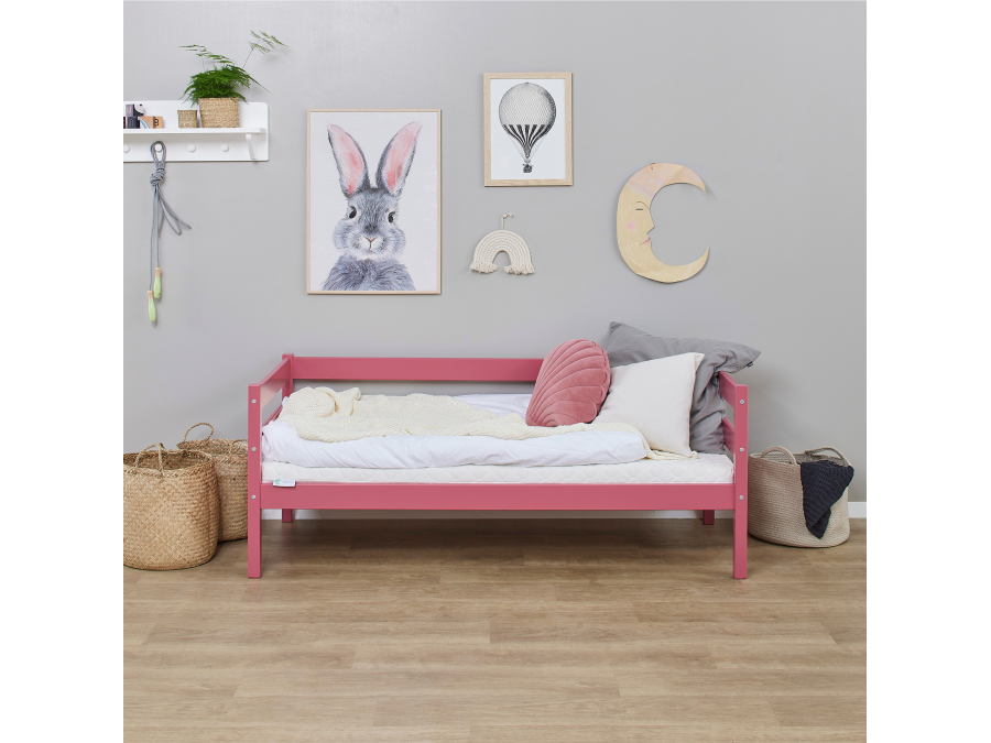 Hoppekids ECO Comfort juniorbed 70x160 - Baroque Rose - Afbeelding 2