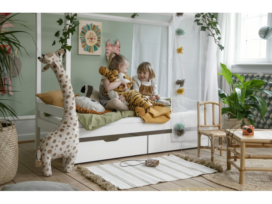 Hoppekids Mermaid textiel - huisbed 70x160 - Afbeelding 5